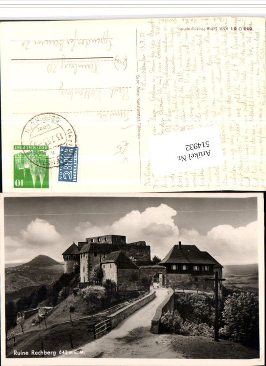 514932,Rechberg ruins near Schwäbisch Gmünd
