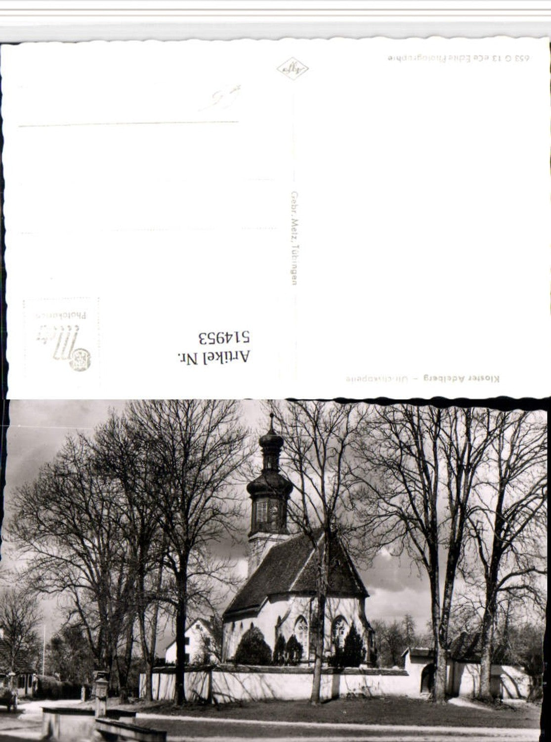 514953,Kloster Adelberg Ulrichskapelle Kapelle