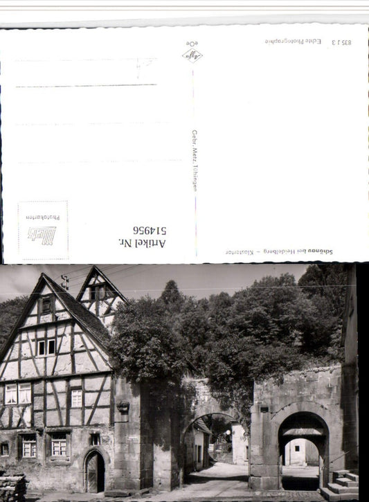 514956, Schönau b. Heidelberg Klostertor gate