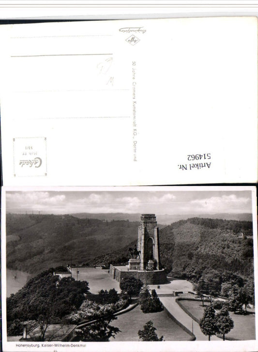 514962,Dortmund Syburg Hohensyburg Kaiser-Wilhelm-Denkmal