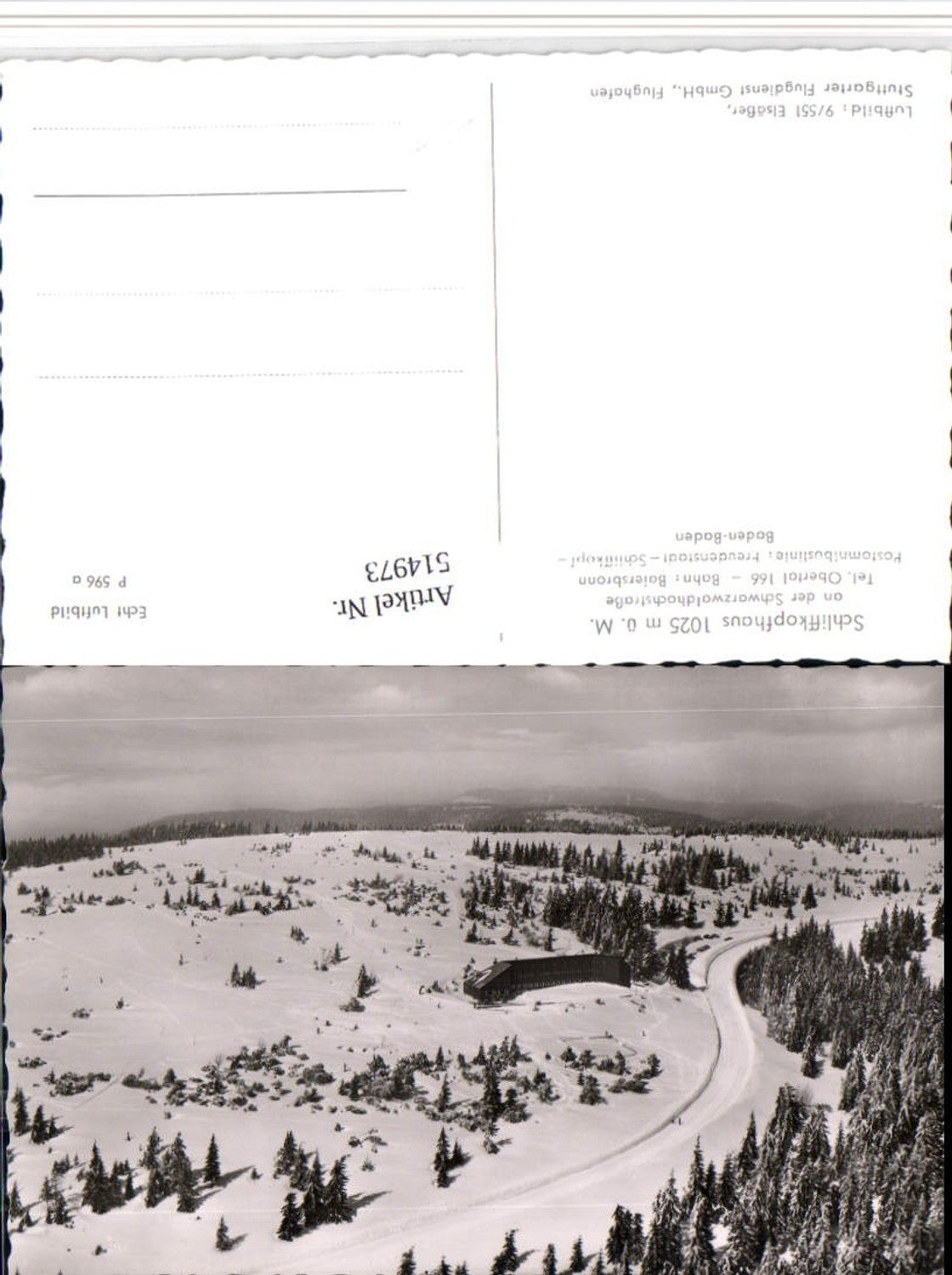 514973,Schliffkopfhaus b. Baiersbronn Freudenstadt Winterbild