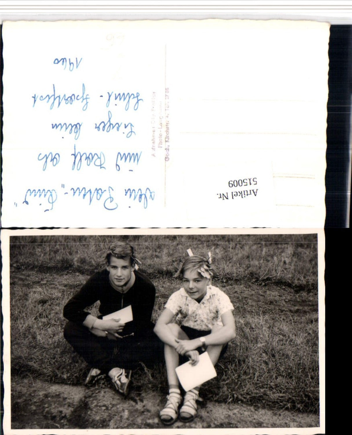 515009,Foto AK Goch Schul-Sportfest 1960 Kinder