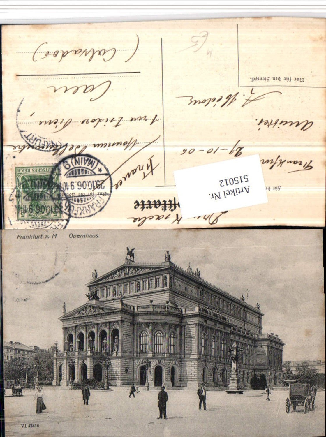 515012,Frankfurt am Main Opernhaus Oper Gebäude