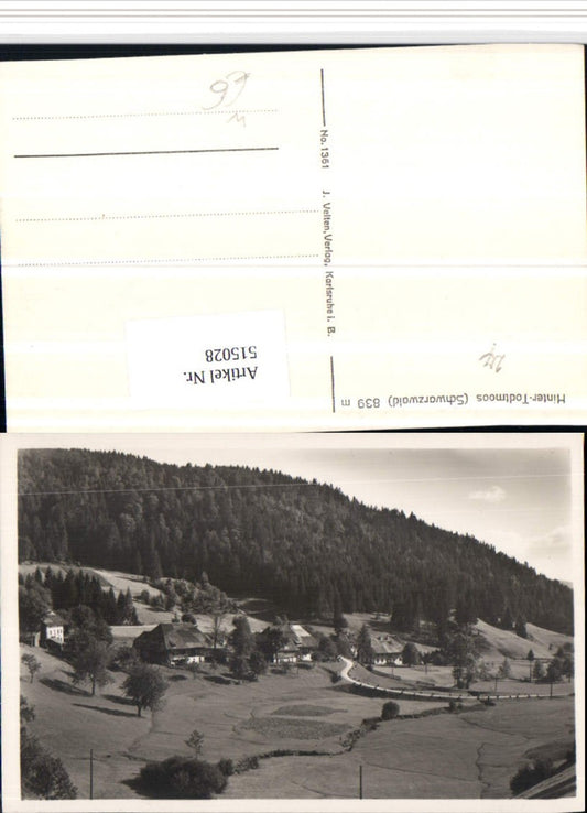 515028, Hinter-Todtmoos in the Black Forest, partial view