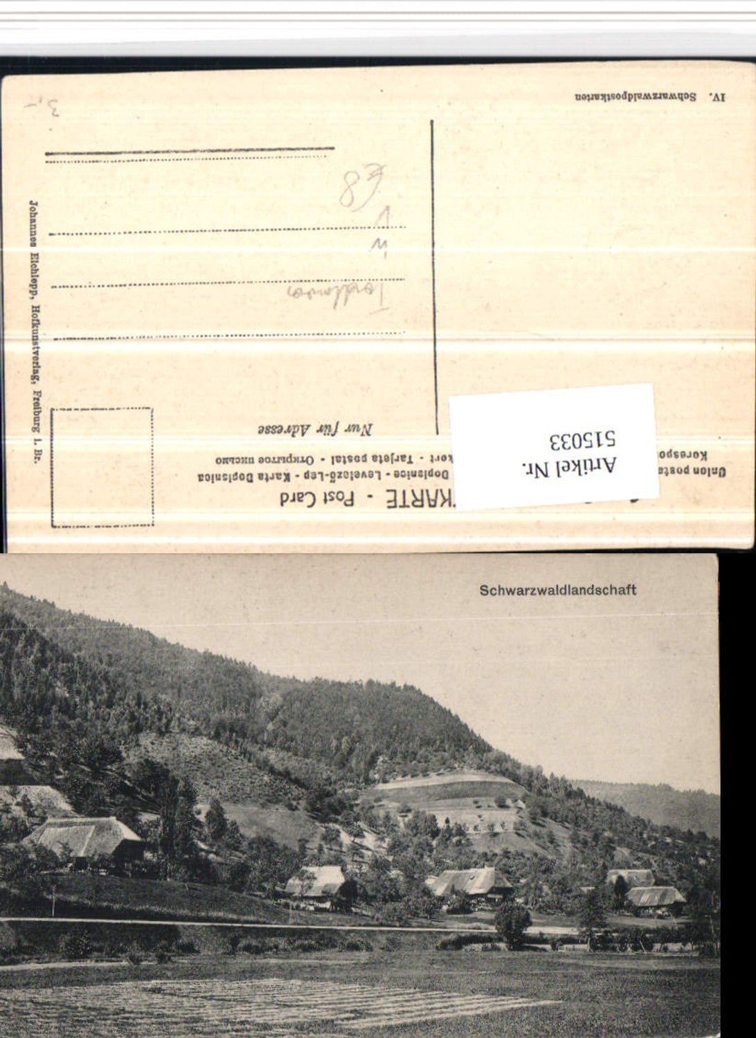 515033,Schwarzwaldlandschaft b. Todtmoos pub Johannes Elchlepp