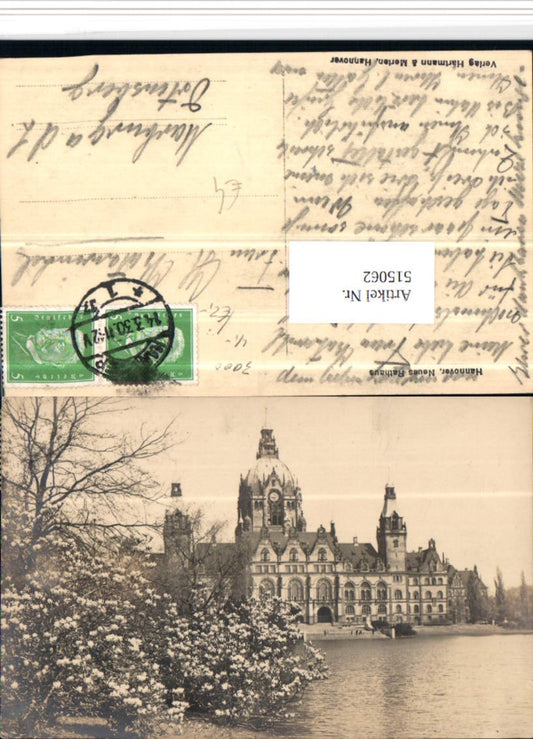 515062,Hannover Neues Rathaus Gebäude