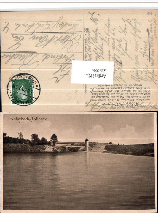 515075,Koberbach-Talsperre b. Zwickau Stausee Turm