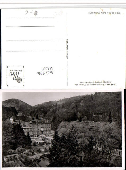 515080,Bergzabern an d. Weinstraße Kneippkurheim Friedrichsruhe