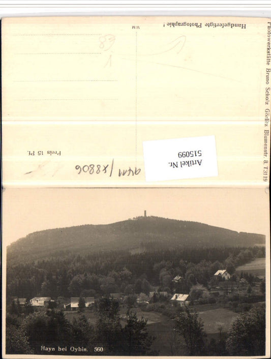 515099,Hayn b. Oybin pub Bruno Scholz Handgefertigte Photographie