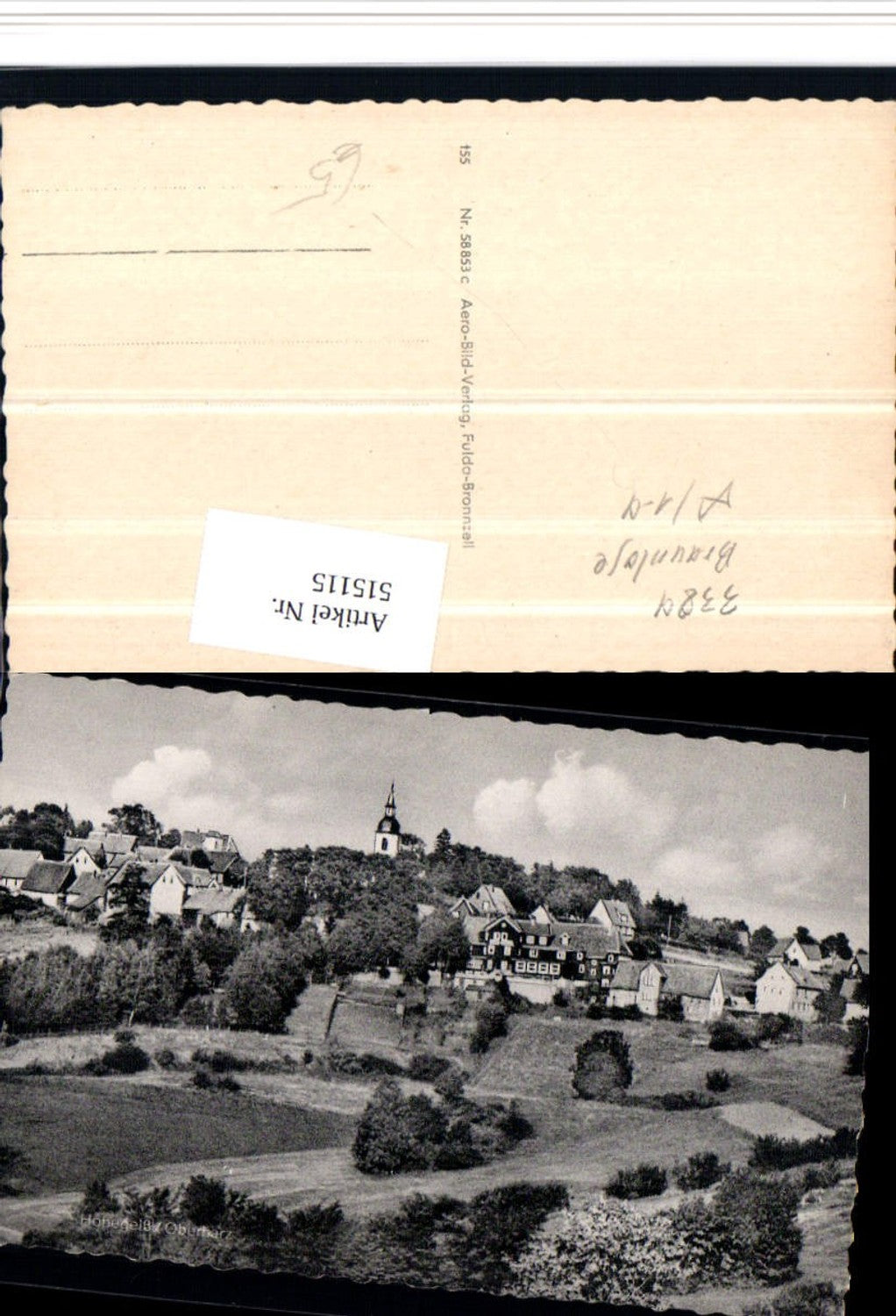 515115,Hohegeiß im Oberharz b. Braunlage Teilansicht