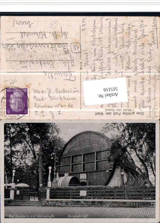 515116,Bad Dürkheim an d. Weinstraße Das große Fass