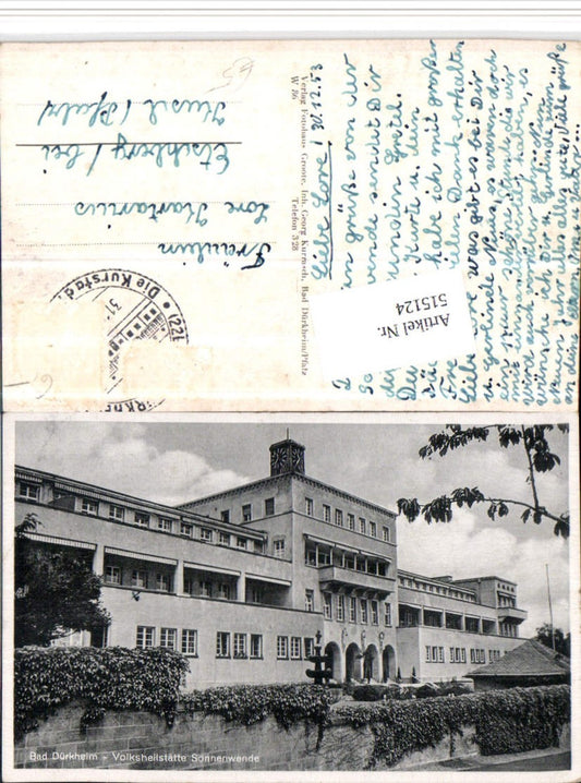 515124,Bad Dürkheim Volksheilstätte Sonnenwende