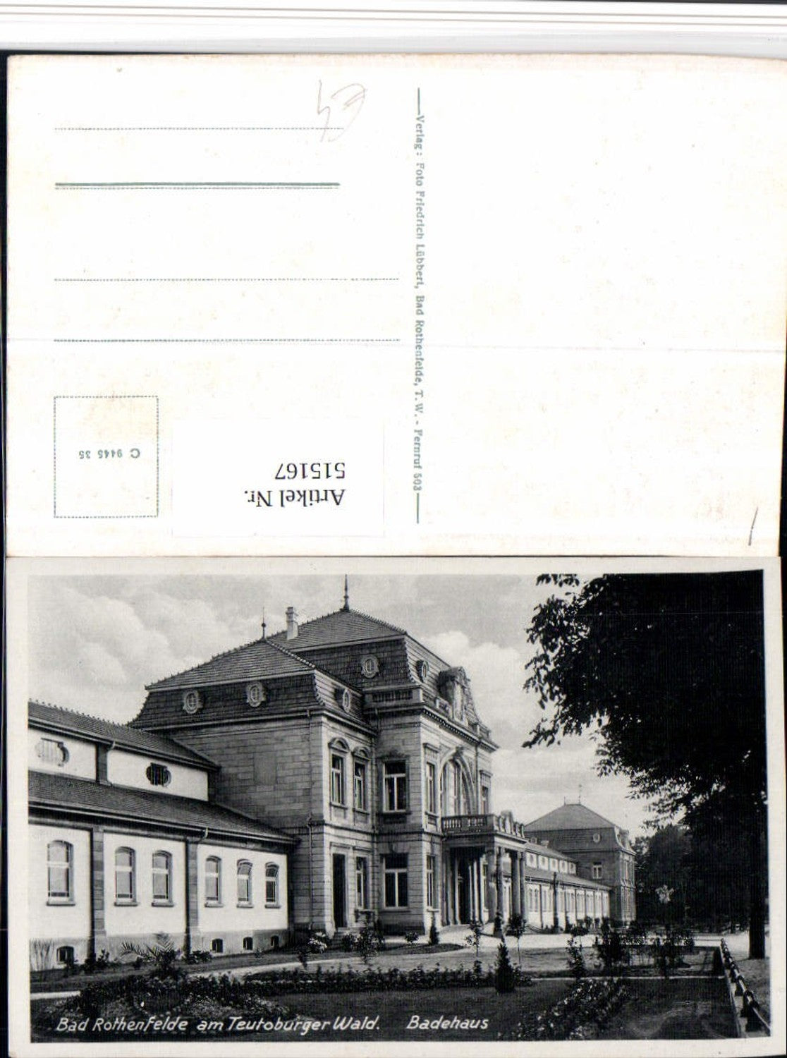 515167,Bad Rothenfelde am Teutoburger Wald Badehaus