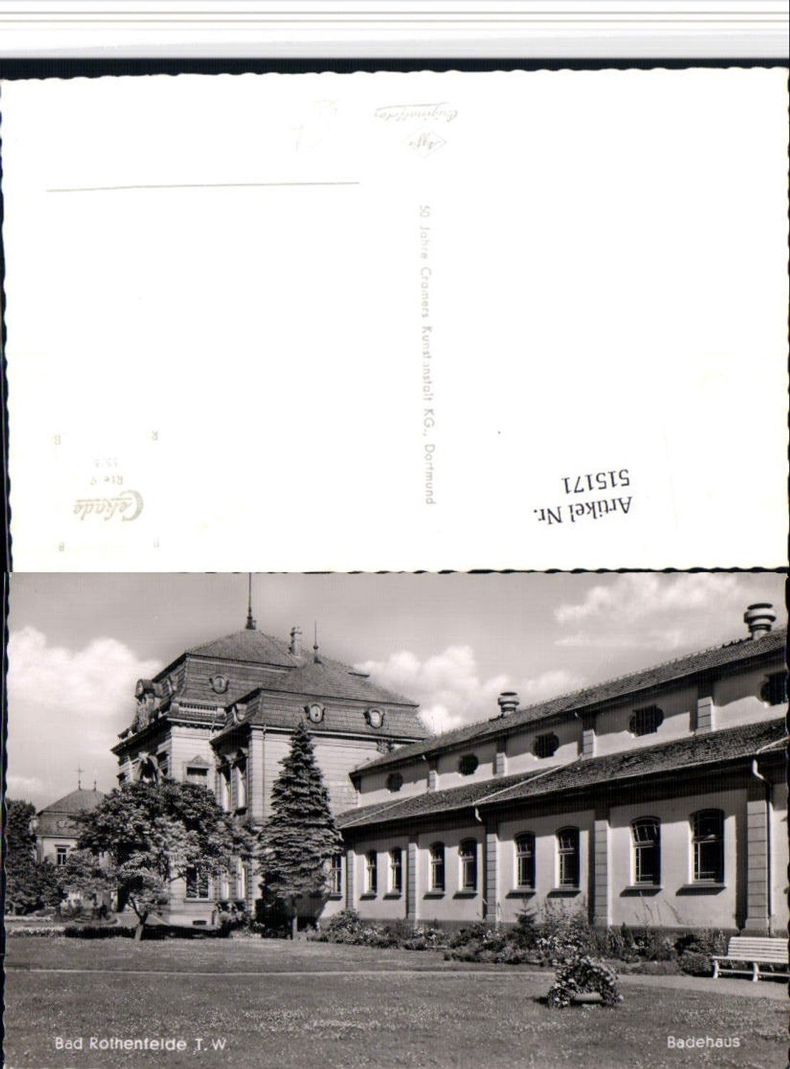 515171,Bad Rothenfelde Badehaus Gebäude