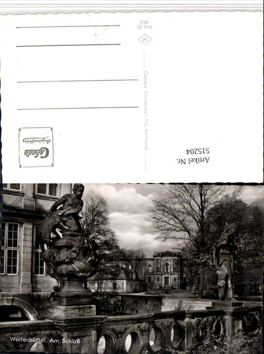 515204,Wolfenbüttel Schloss Statuen