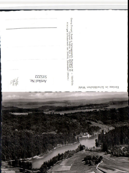 515222, Ebnisee Lake in the Swabian Forest near Kaisersbach
