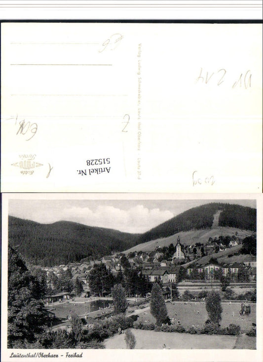 515228,Lautenthal im Oberharz b. Langelsheim Totale m. Freibad