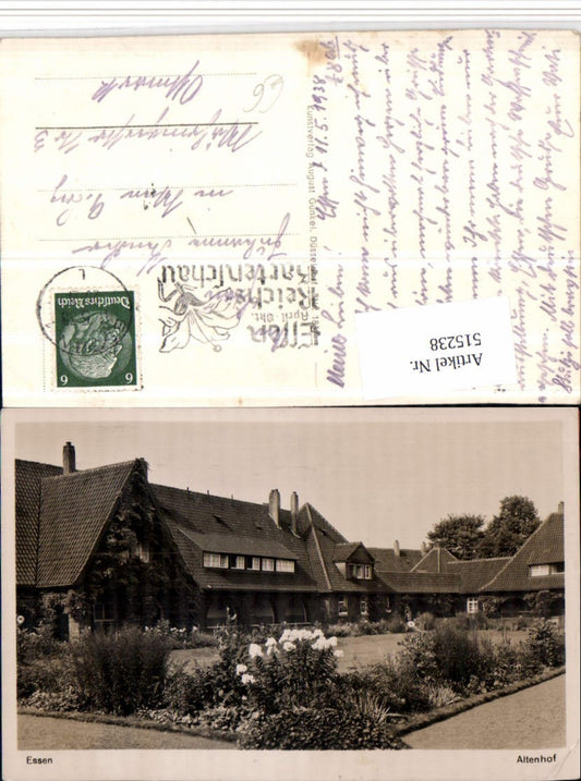 515238,Essen Altenhof Gebäude Arkaden