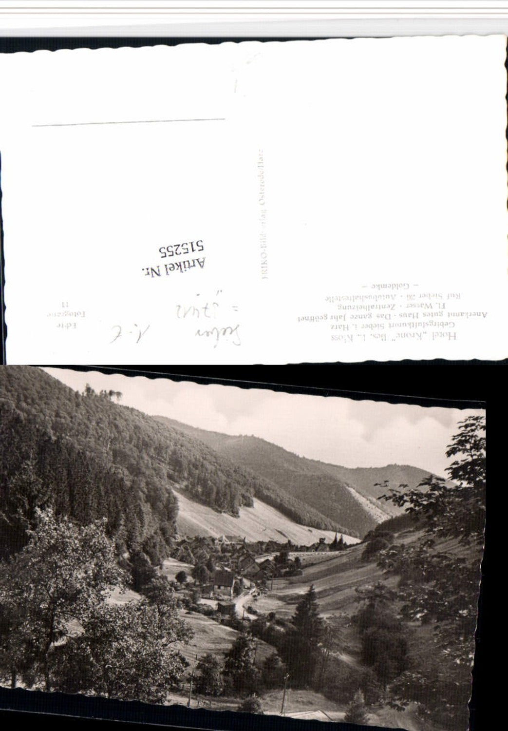 515255,Sieber b. Herzberg am Harz Teilansicht