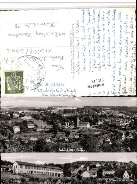 515318, Adelsheim Total School 3 Churches Multi-view map
