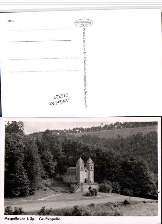 515327,Mespelbrunn im Spessart Gruftkapelle Kapelle