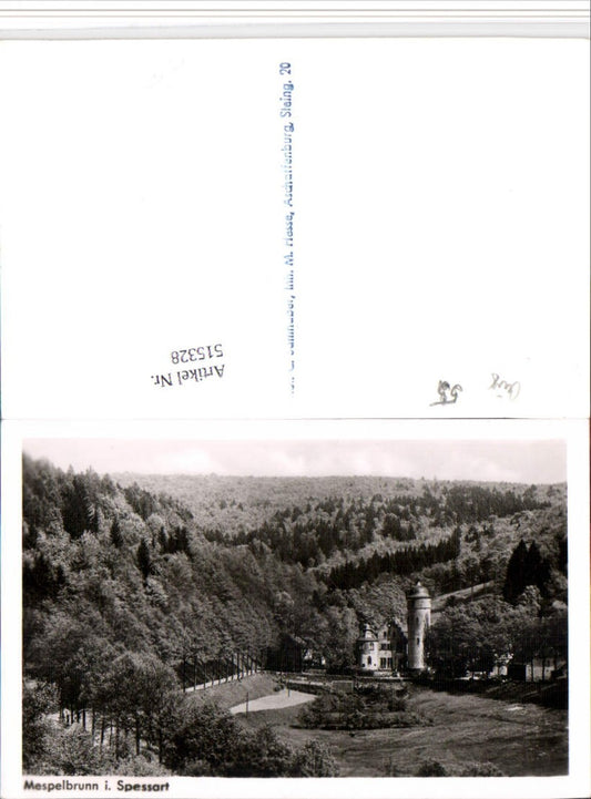 515328,Mespelbrunn im Spessart Schloss Turm