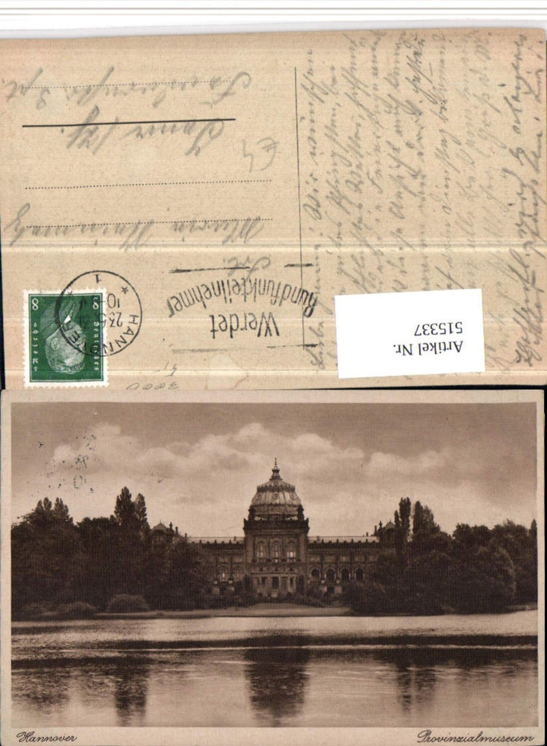 515337,Hannover Provinzialmuseum Gebäude