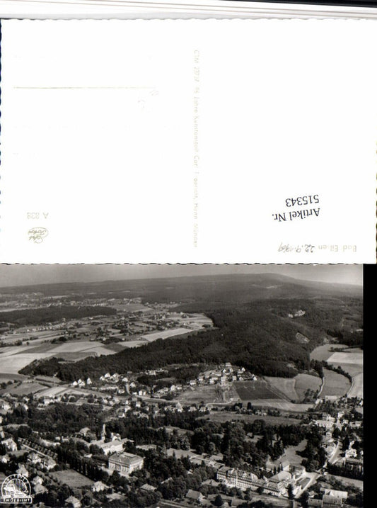 515343,Bad Eilsen Totale Fliegeraufnahme