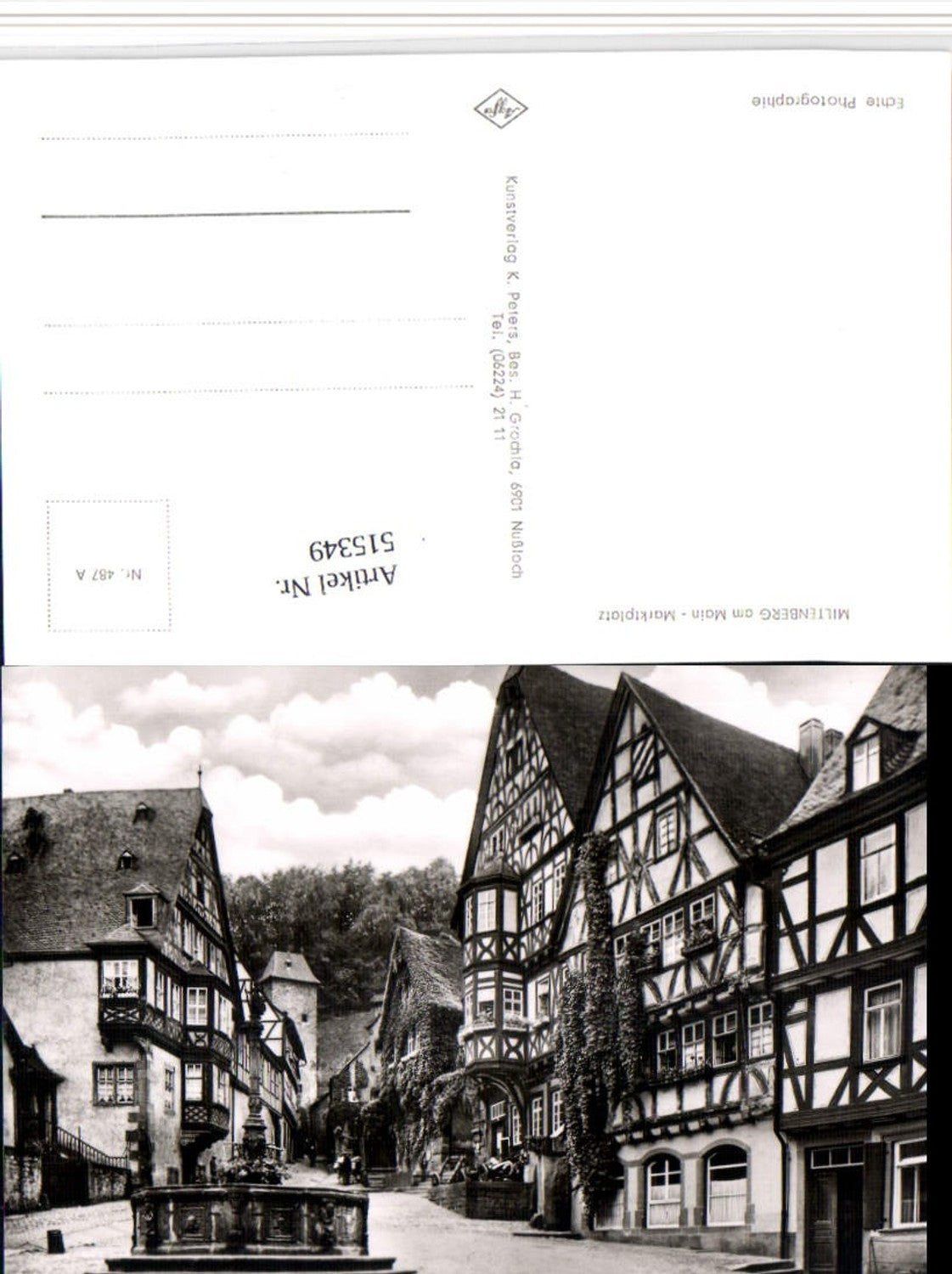 515349, Miltenberg am Main, Market Square Fountain