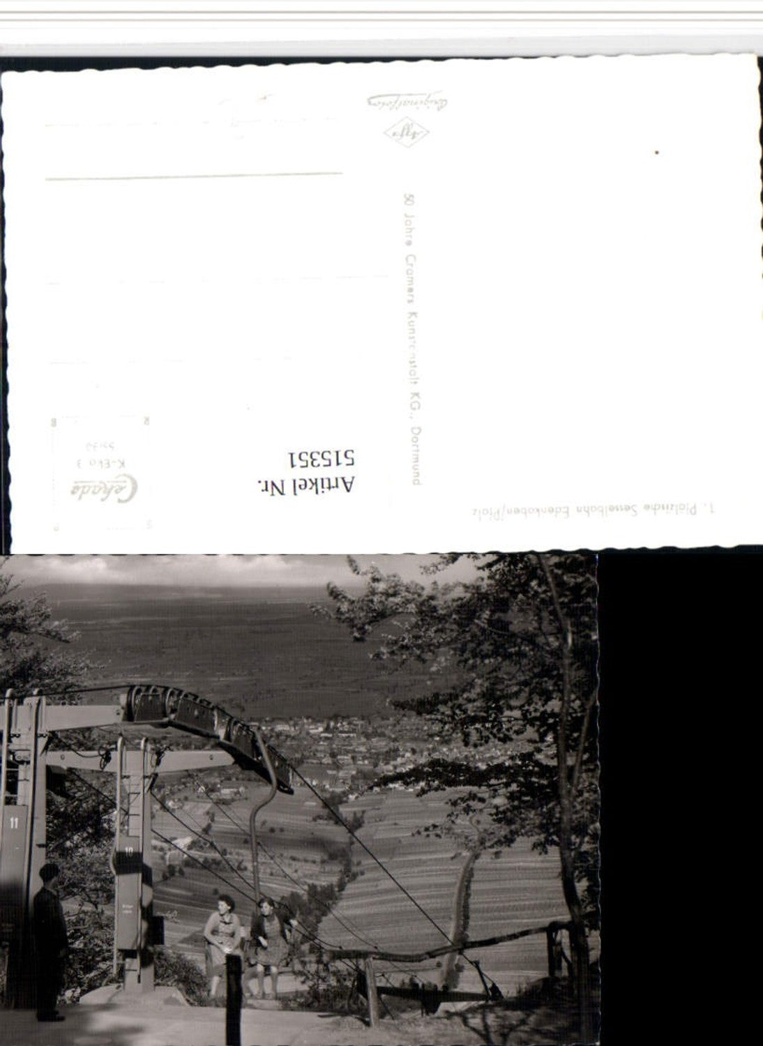 515351,Pfälzische Sesselbahn Sessellift Edenkoben