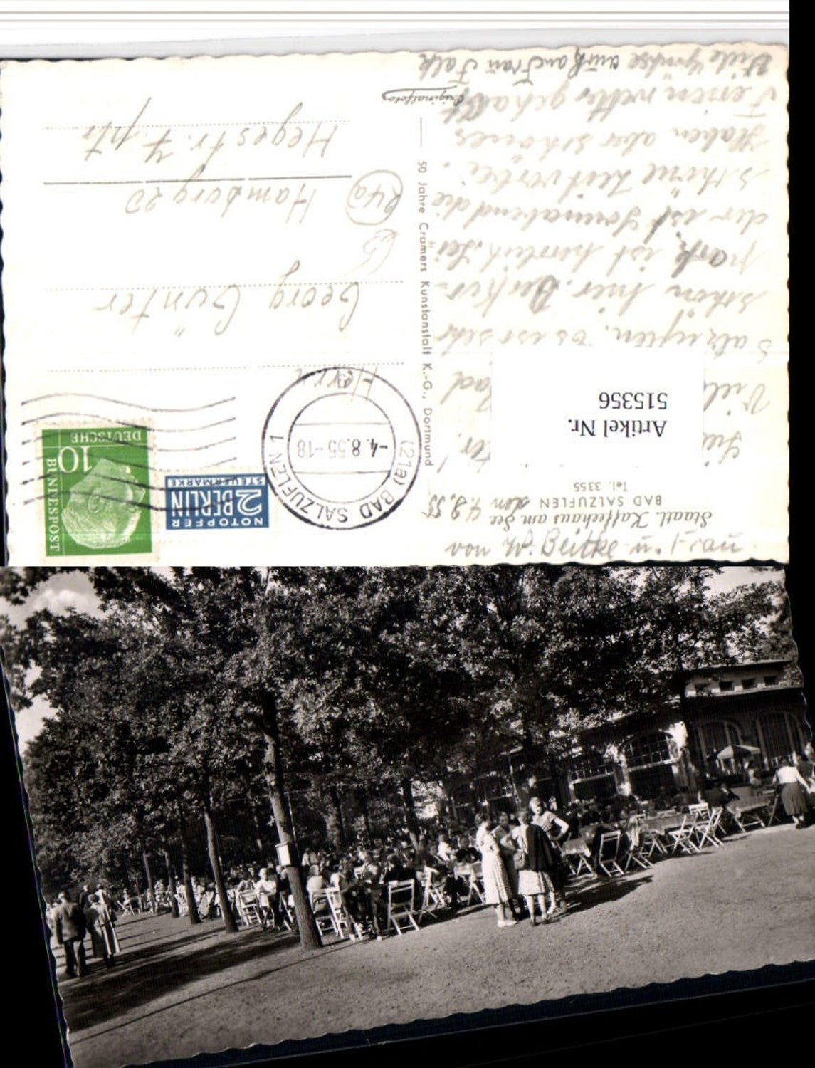 515356,Bad Salzuflen Kaffeehaus am See Gastgarten