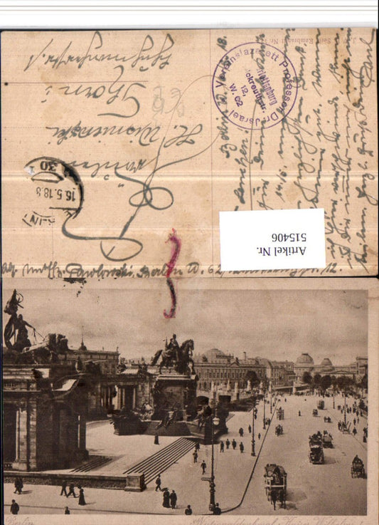 515406,Berlin Nationaldenkmal Kaiser Wilhelm Straße