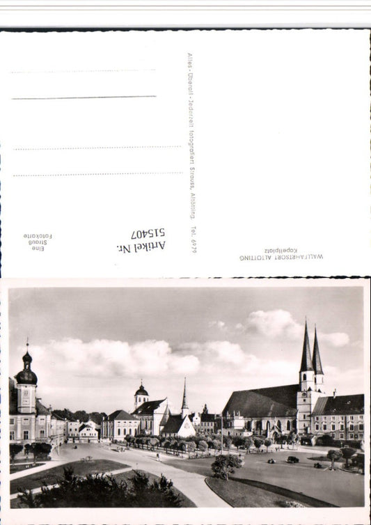 515407,Altötting Kapellplatz Kapelle Kirche