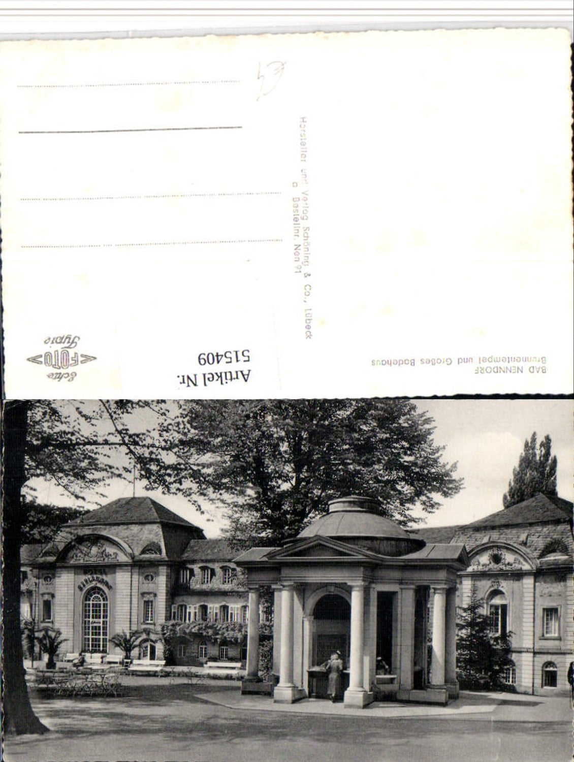 515409,Bad Nenndorf Brunnentempel u. Großes Badehaus