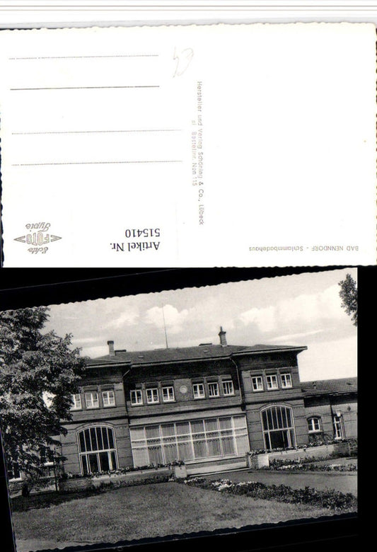 515410,Bad Nenndorf Schlammbadehaus Gebäude