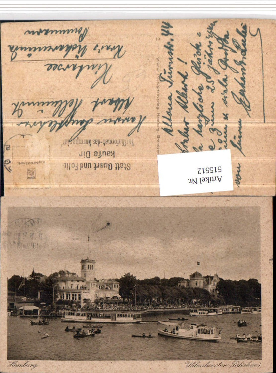 515512,Hamburg Uhlenhorster Fährhaus Boote