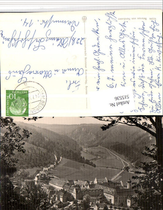 515536,Beuron Totale m. Abbey Monastery