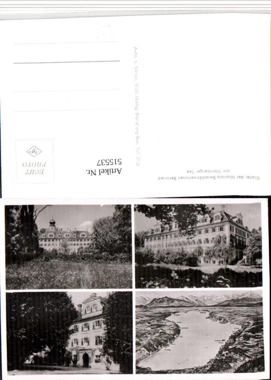 515537,Kloster Bernried am Starnberger See Mehrbildkarte