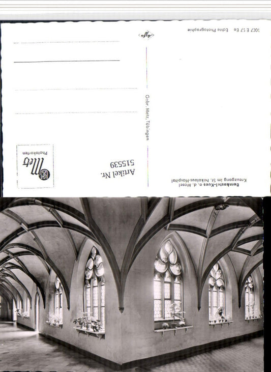 515539,Bernkastel-Kues an d. Mosel St. Nikolaus-Hospital Kreuzgang