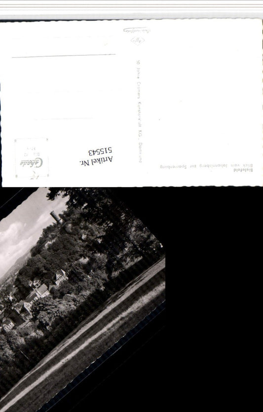 515543,Bielefeld Teilansicht Blick vom Johannisberg zur Sparrenburg