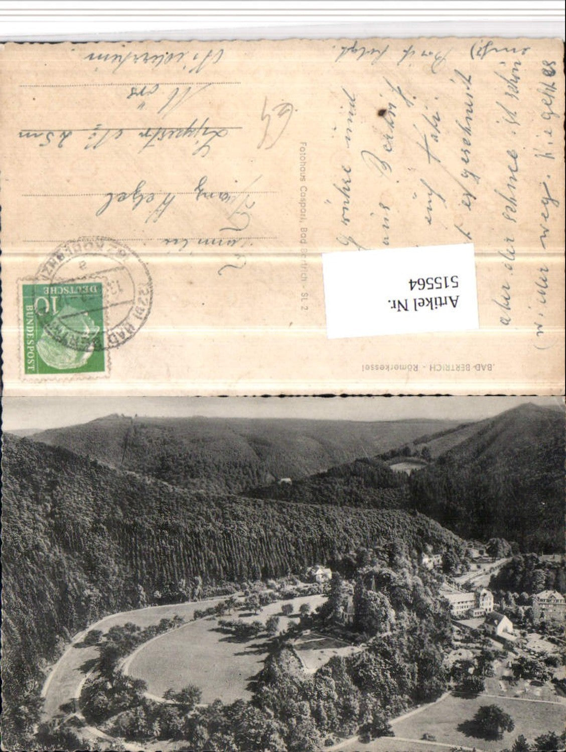 515564,Bad Bertrich Teilansicht Römerkessel