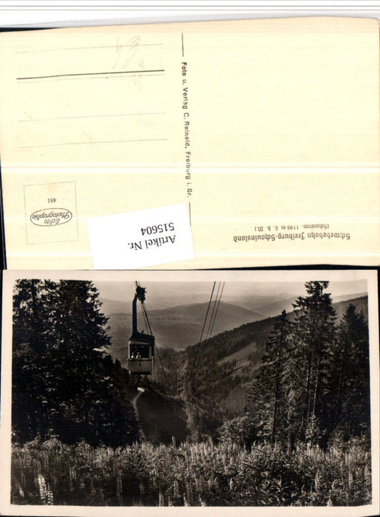 515604, Freiburg – Schauinsland cable car