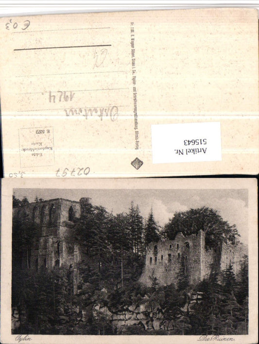 515643,Oybin Ruine