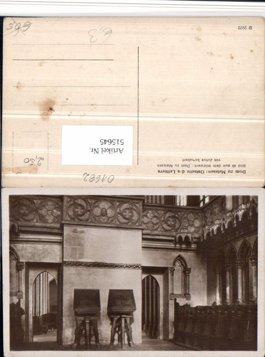 515645,Meißen Dom Kirche Lettner Innenansicht