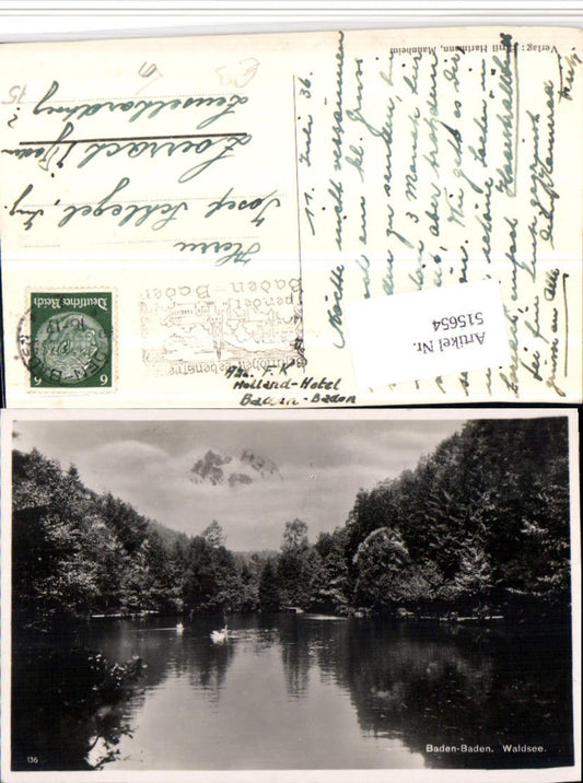 515654, Baden-Baden Waldsee Lake