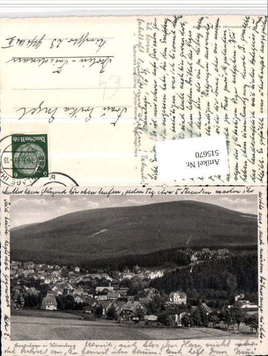 515670,Braunlage Totale m. Wurmberg