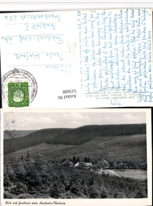 515688,Blick auf Gasthaus zum Auerhahn im Oberharz b. Hahnenklee