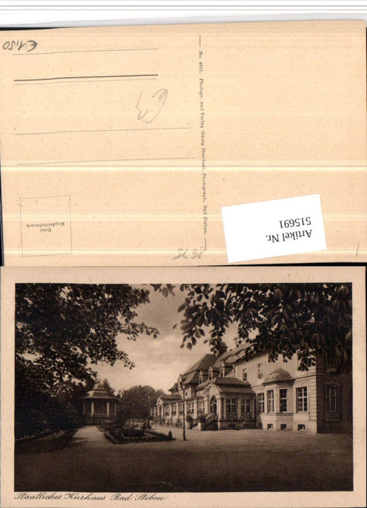 515691,Bad Steben Staatliches Kurhaus