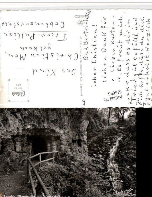 515693,Bad Bertrich Elfengrotte m. Wasserfall