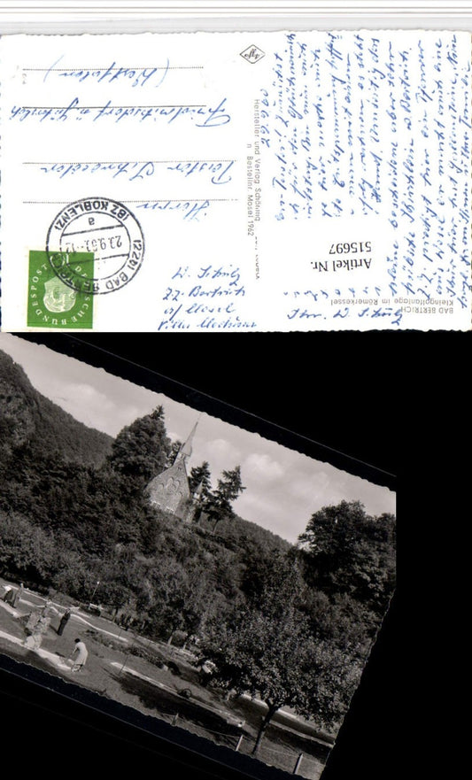 515697,Bad Bertrich Kleingolfanlage im Römerkessel Minigolf Kirche